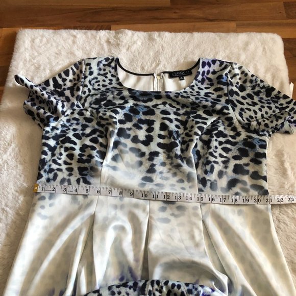 Eloquii animal print dress short sleeve - Picture 8 of 8